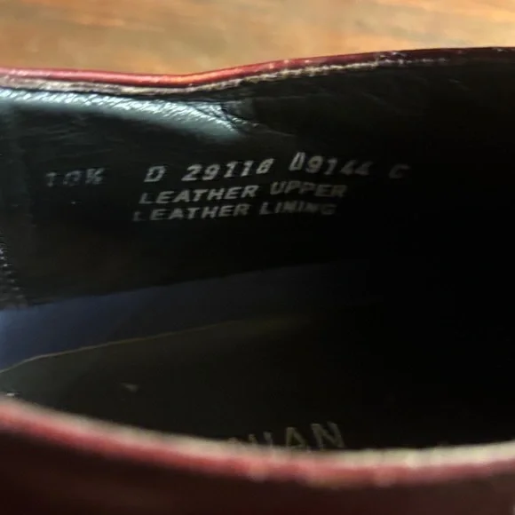 Bostonian Dark Burgundy Men's Oxfords - Picture 5 of 11